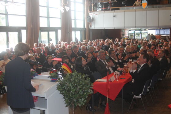 Stadthalle Vohenstrauß beim Jahresempfang des SPD Kreisverbandes Neustadt/WN