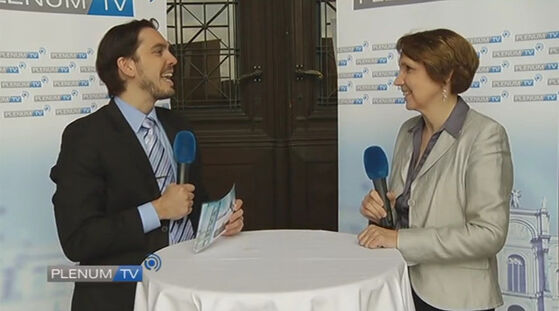 Screenshot von Plenum TV