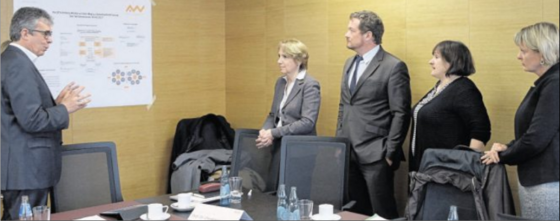 Gespräch an der OTH, Bild: Siegfried Bühner für Der Neue Tag