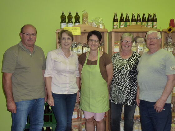 Harald Hammer, MdL Annette Karl, Rita Spranger, Gabriele Hübner und Hans Wurzer