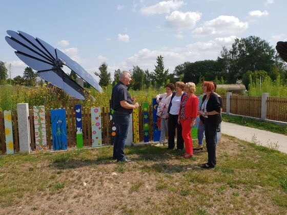 Bgm. Uli Roth, Brigitte Scharf, MdL Annette Karl, MdB Rita Hagl-Kehl, Jutta Deiml (v.l.n.r.)